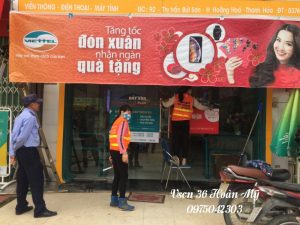 vệ sinh chuỗi cửa hàng Viettel Thanh Hóa
