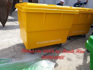 Thùng rác 1000l tại Thanh hóa